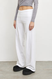 מכנסי ברנדי  לבן