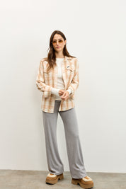 סריג ניקי ריב לבן