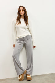 סריג ניקי ריב לבן