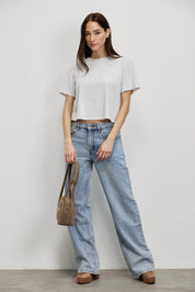 טישירט בייסיק ברנדי אפור