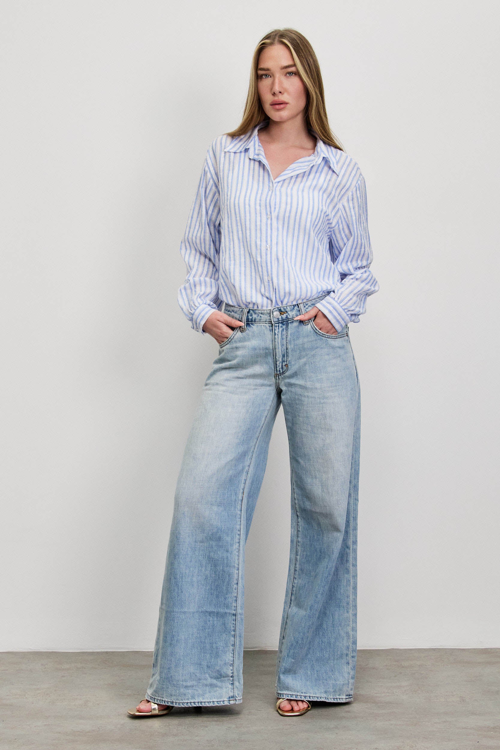 NEUW ג'ינס MILIA WIDE CAP SULE