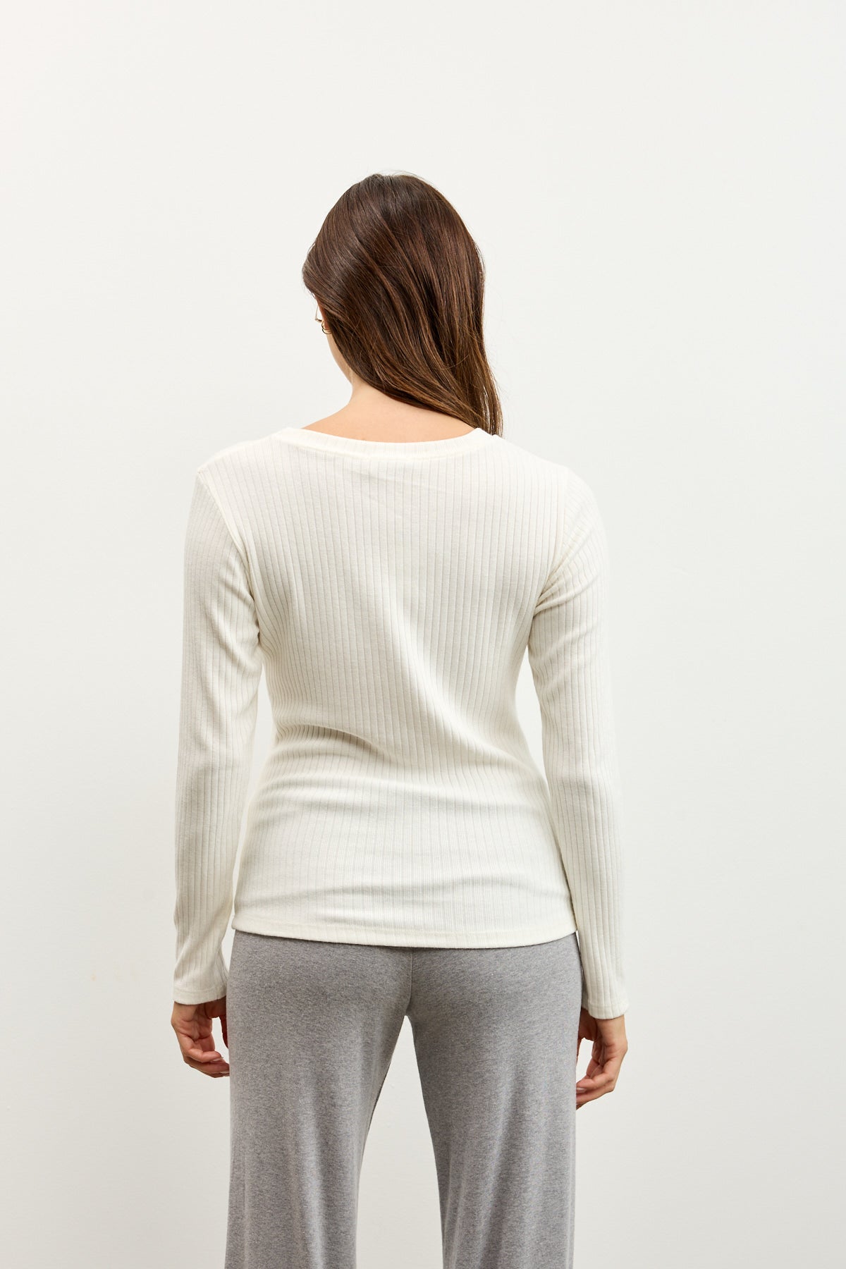 סריג ניקי ריב לבן