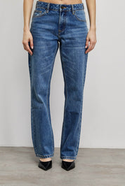 UTR ג'ינס VERONA MID WASH BLUE