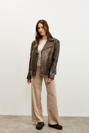 חולצת ריב ניקי בז