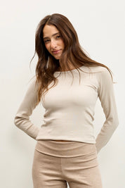 חולצת ריב ניקי בז