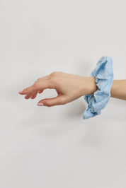 גומיית סקראנצי פשתן כחול