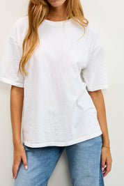 טישירט אוברסייז לני לבן