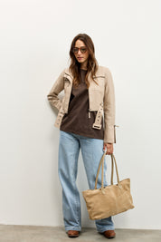 טישירט אוברסייז לני חום