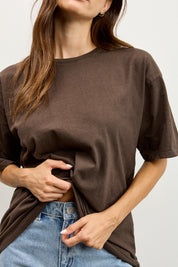 טישירט אוברסייז לני חום