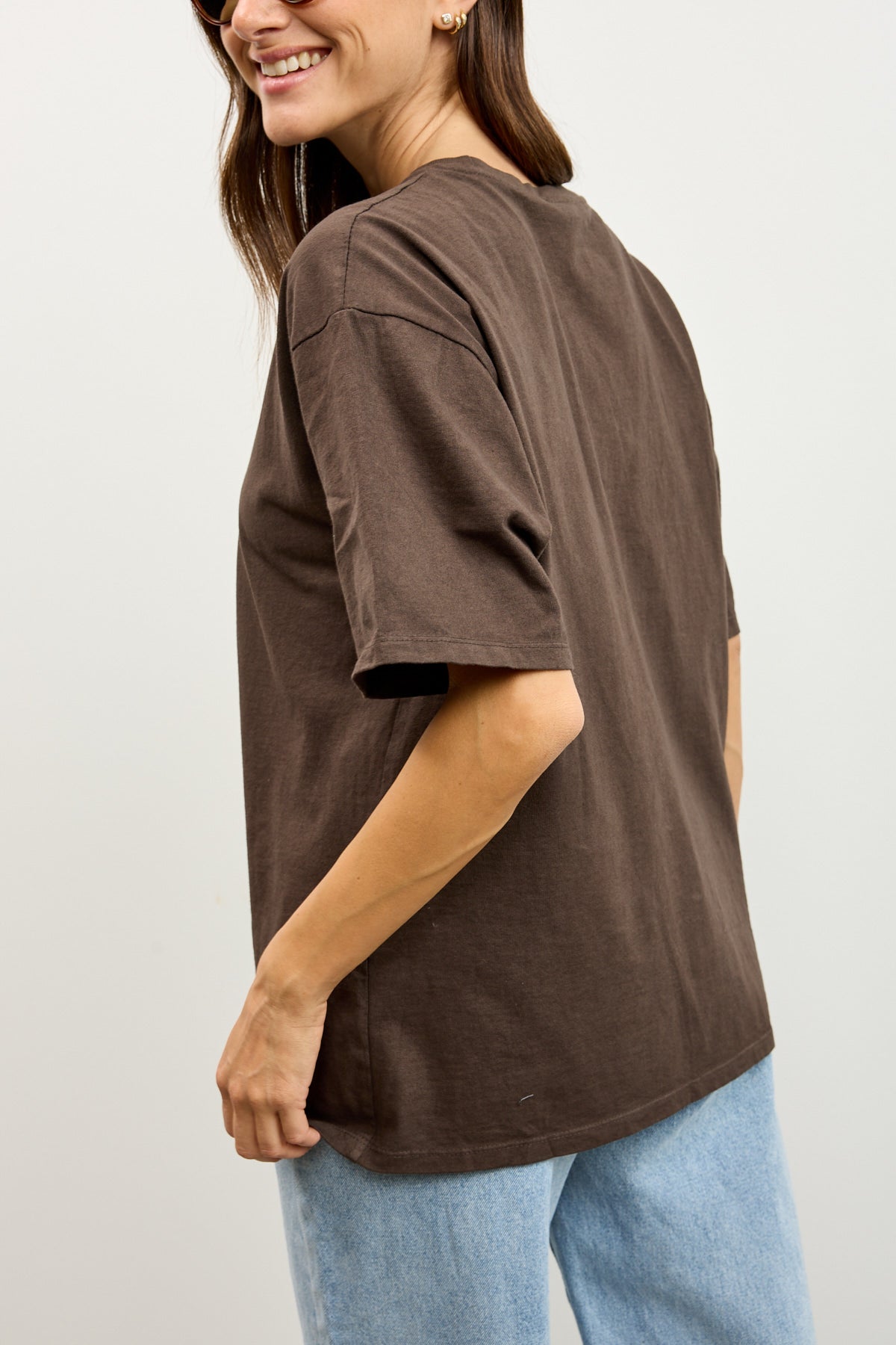 טישירט אוברסייז לני חום