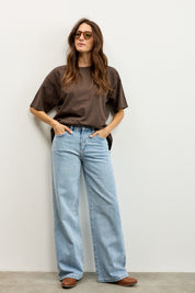 טישירט אוברסייז לני חום