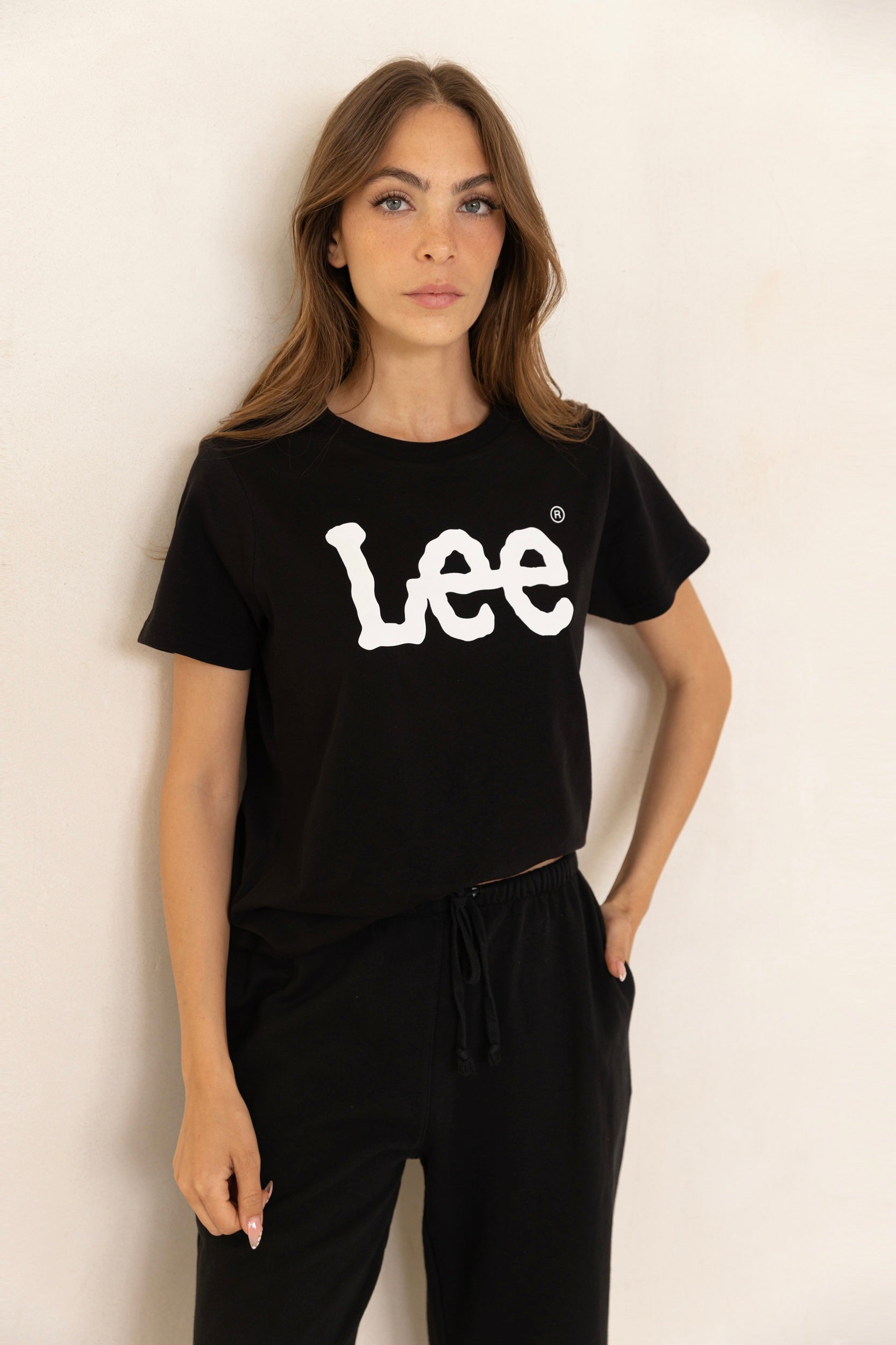 LEE LOGO TEE BLACK