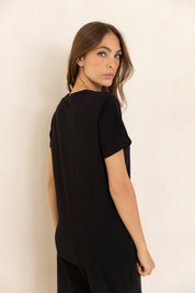 LEE LOGO TEE BLACK