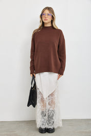 חצאית דיאנה שמנת