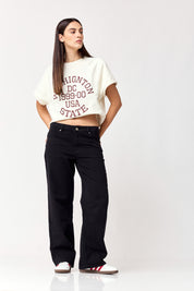 UTR ג׳ינס LATITE CROW BLACK שחור