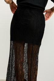 חצאית נואר לומינה שחורה