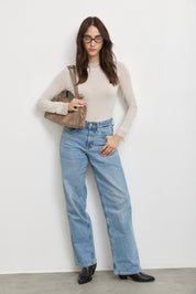 LEE ג׳ינס RIDER LOOSE HIDDEN ISLE