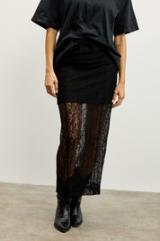 חצאית נואר לומינה שחורה