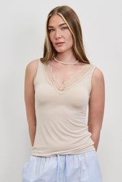 גופיית תחרה ונציה בז