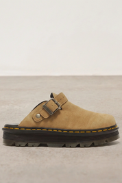 DR. MARTENS ZEBZAG MULE DARK BROWN