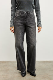 LEE ג׳ינס LOW SLUNG SLOUCH BLACK