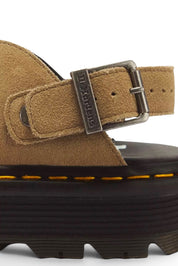 DR. MARTENS ZEBZAG MULE DARK BROWN