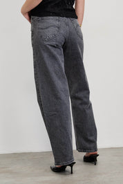 ג'ינס LEE RIDER LOOSE BLACKBERRY