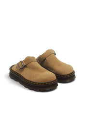 DR. MARTENS ZEBZAG MULE DARK BROWN