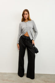 מכנס לומינה מחויט בוקסר שחור