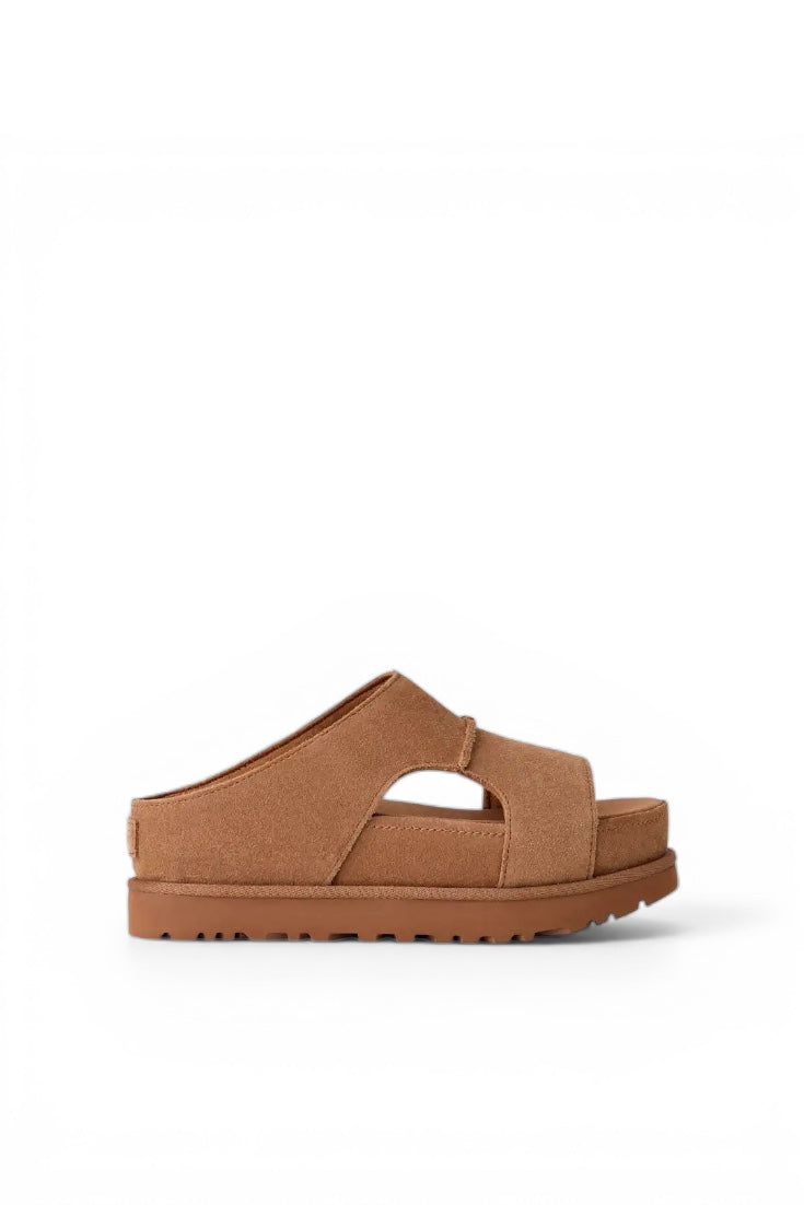 כפכפי UGG GOLDENSTAR HI CUT OUT חום