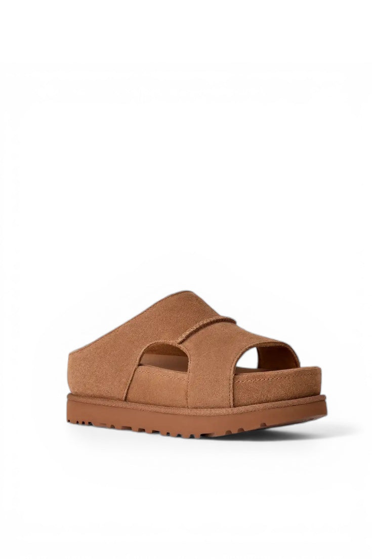 כפכפי UGG GOLDENSTAR HI CUT OUT חום