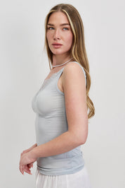 גופיית תחרה ונציה תכלת