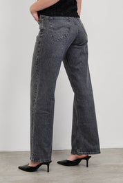 ג'ינס LEE RIDER LOOSE BLACKBERRY