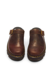 DR. MARTENS ZEBZAG MULE SAVANNAH TAN