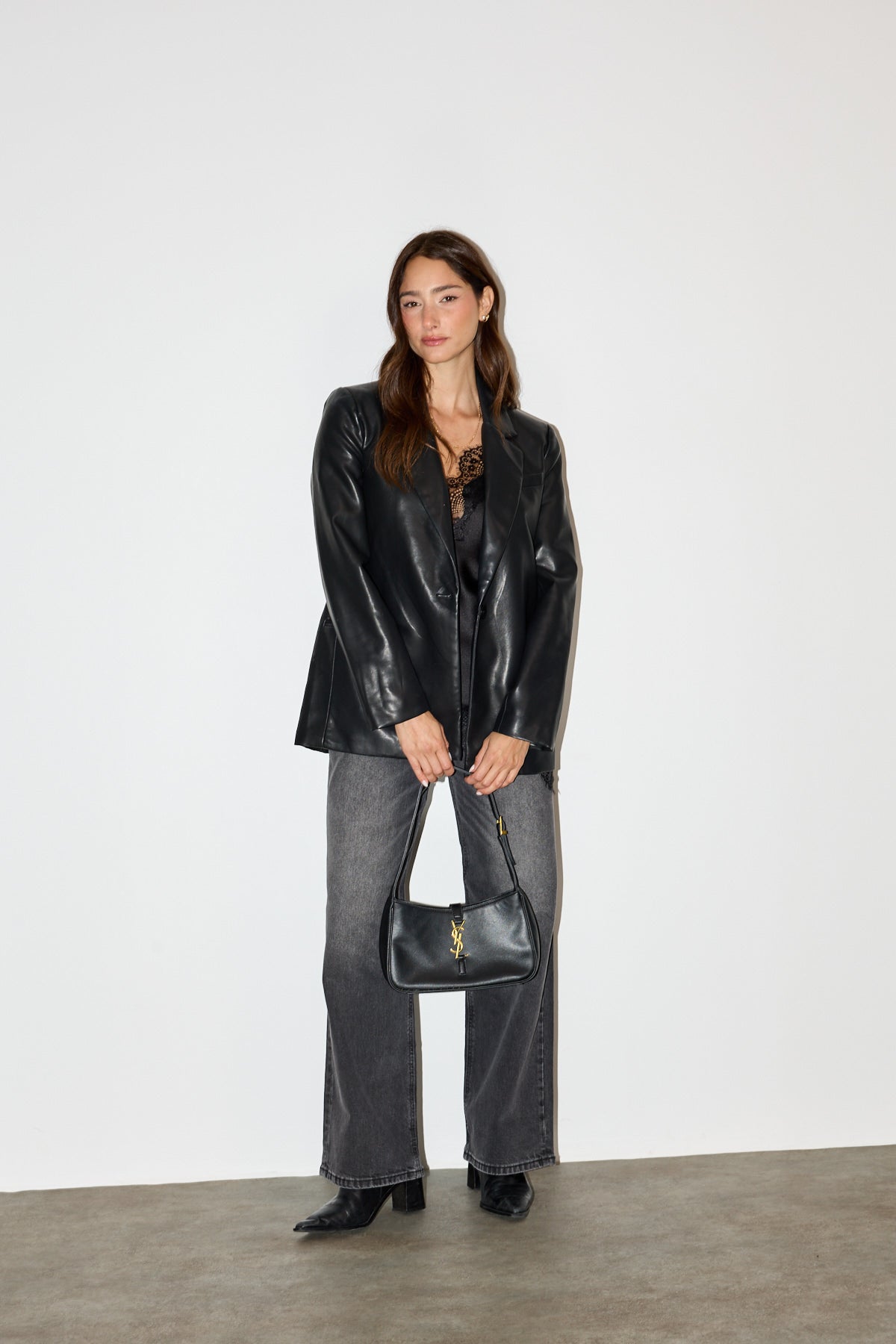 LEE ג׳ינס LOW SLUNG SLOUCH BLACK