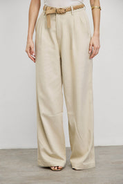 מכנסיים מחויטים ג'וליה בז