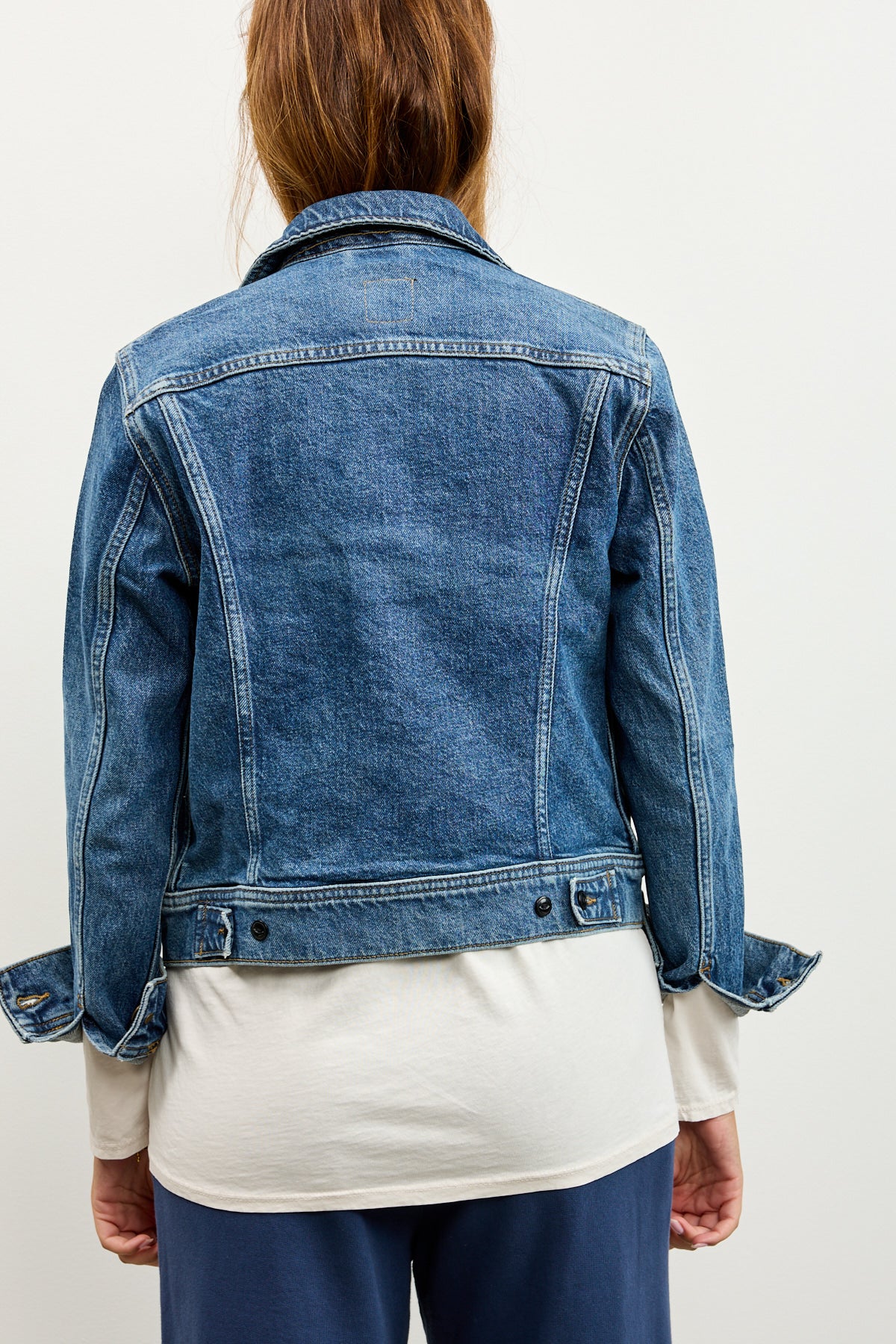 LEE ג'ינס דגם RIDER JACKET CLASSIC INDIGO
