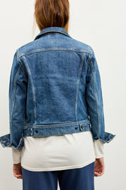 LEE ג'ינס דגם RIDER JACKET CLASSIC INDIGO