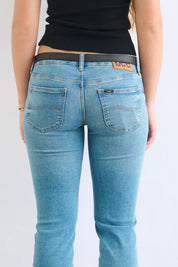 חגורת עור קלאסית שחורה