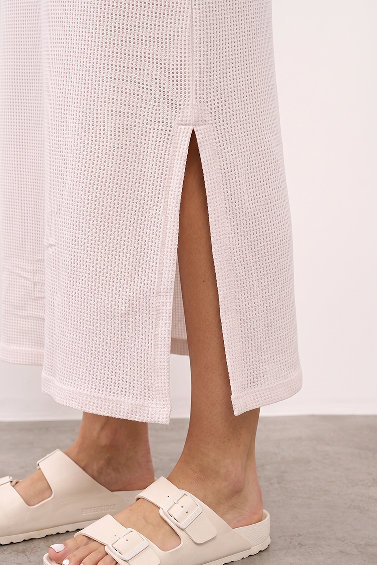 שמלת רשת ארבל לבנה