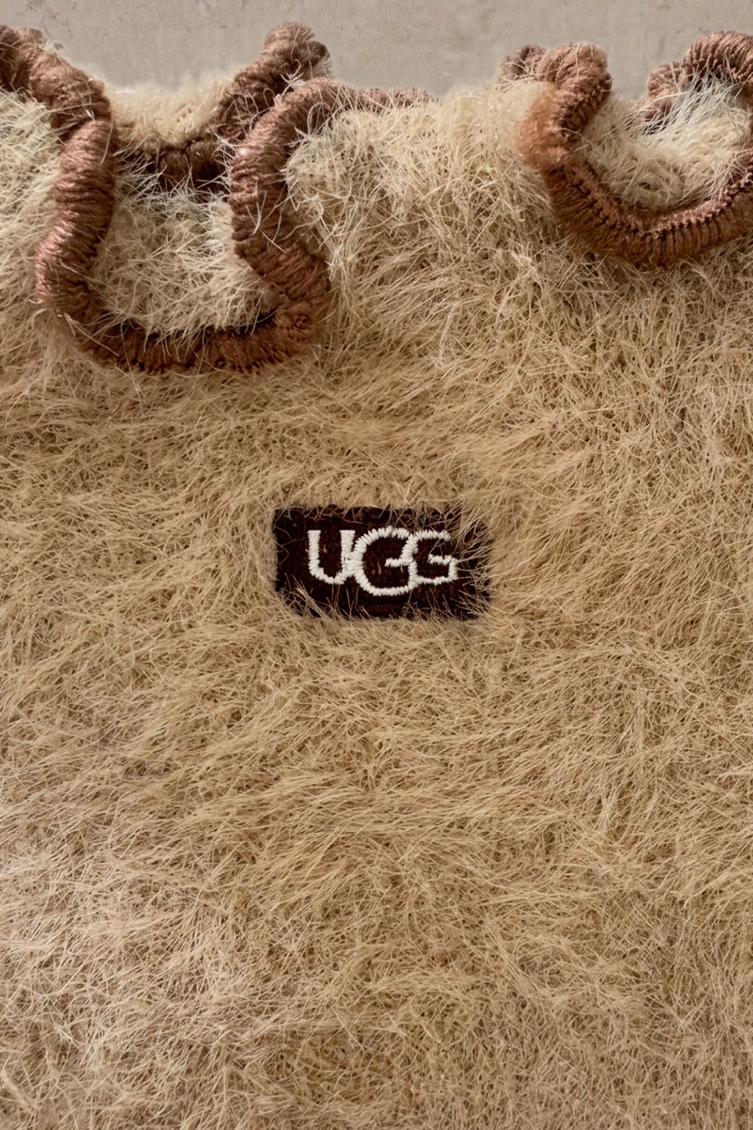 מארז 3 זוגות גרבי UGG Classic Crew שמנת ובז