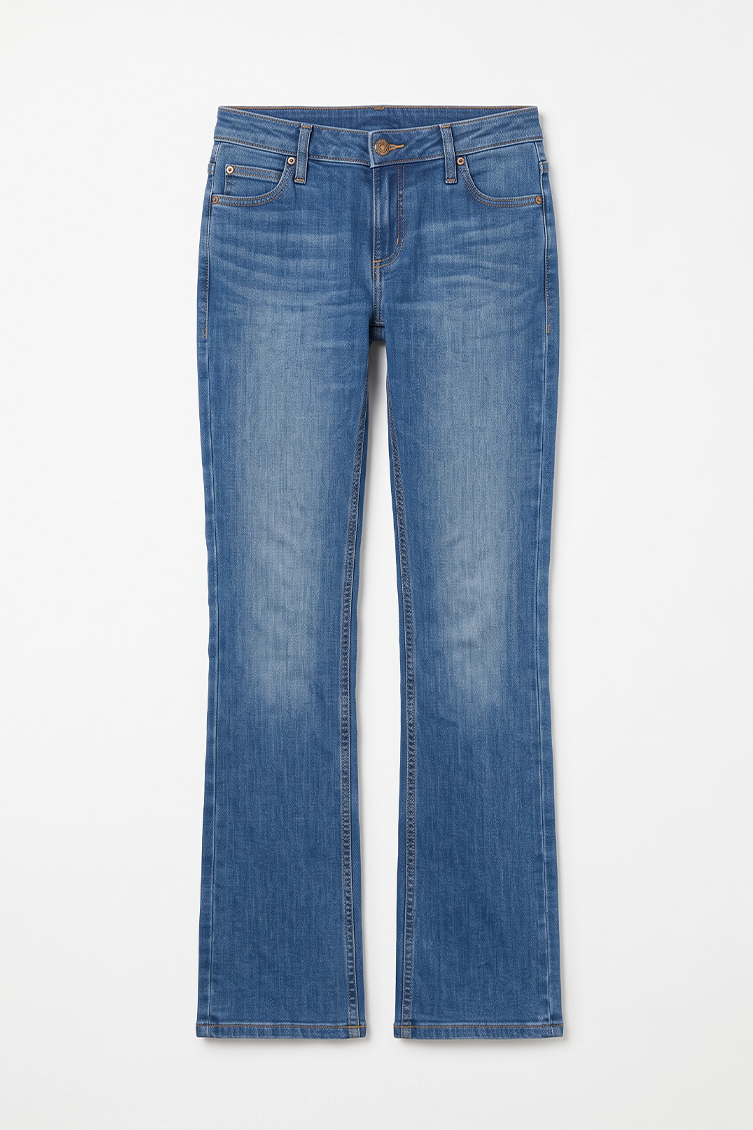 LEE ג׳ינס JESSICA LOW RISE BOOTCUT COMFORT INDIGO PEAK