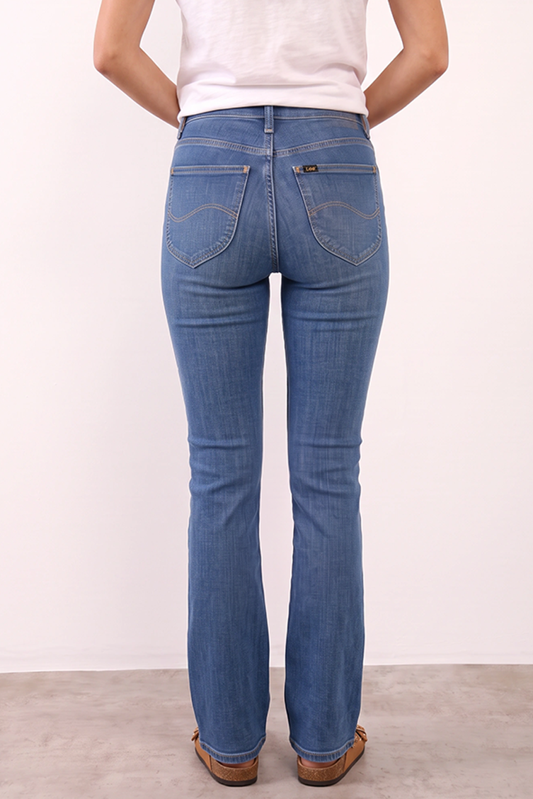 LEE ג'ינס BREESE BOOT AZURE WAVE