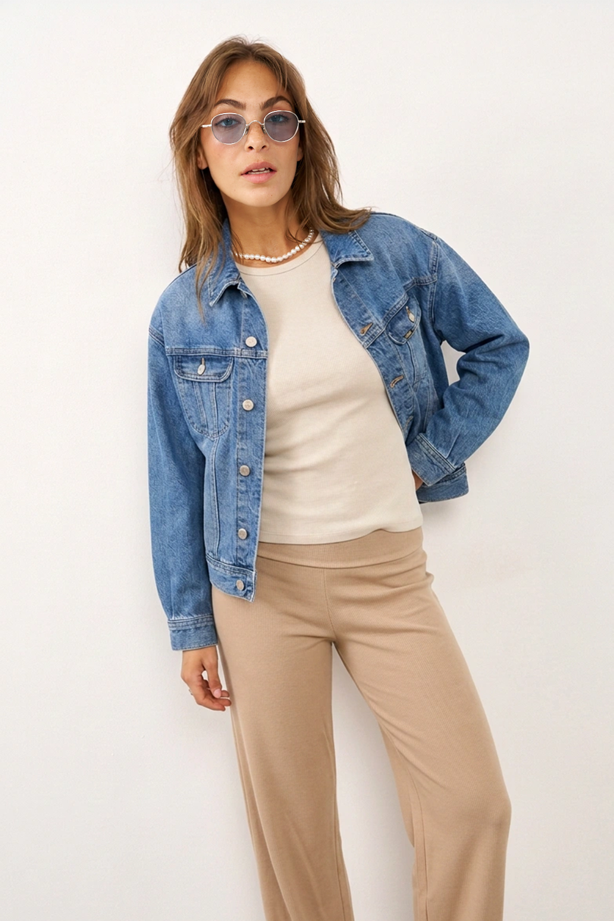 LEE ג׳קט ג׳ינס RELAXED RIDER JACKET