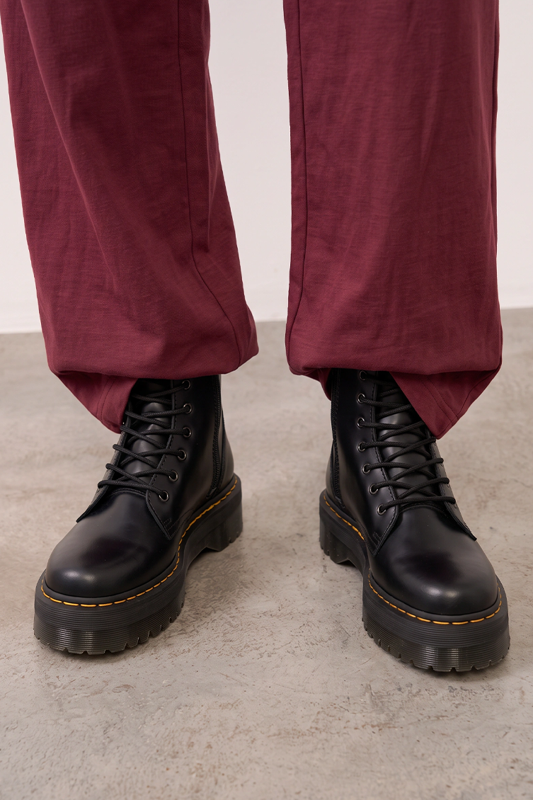 DR. MARTENS מגפי פלטפורמה דגם JADON