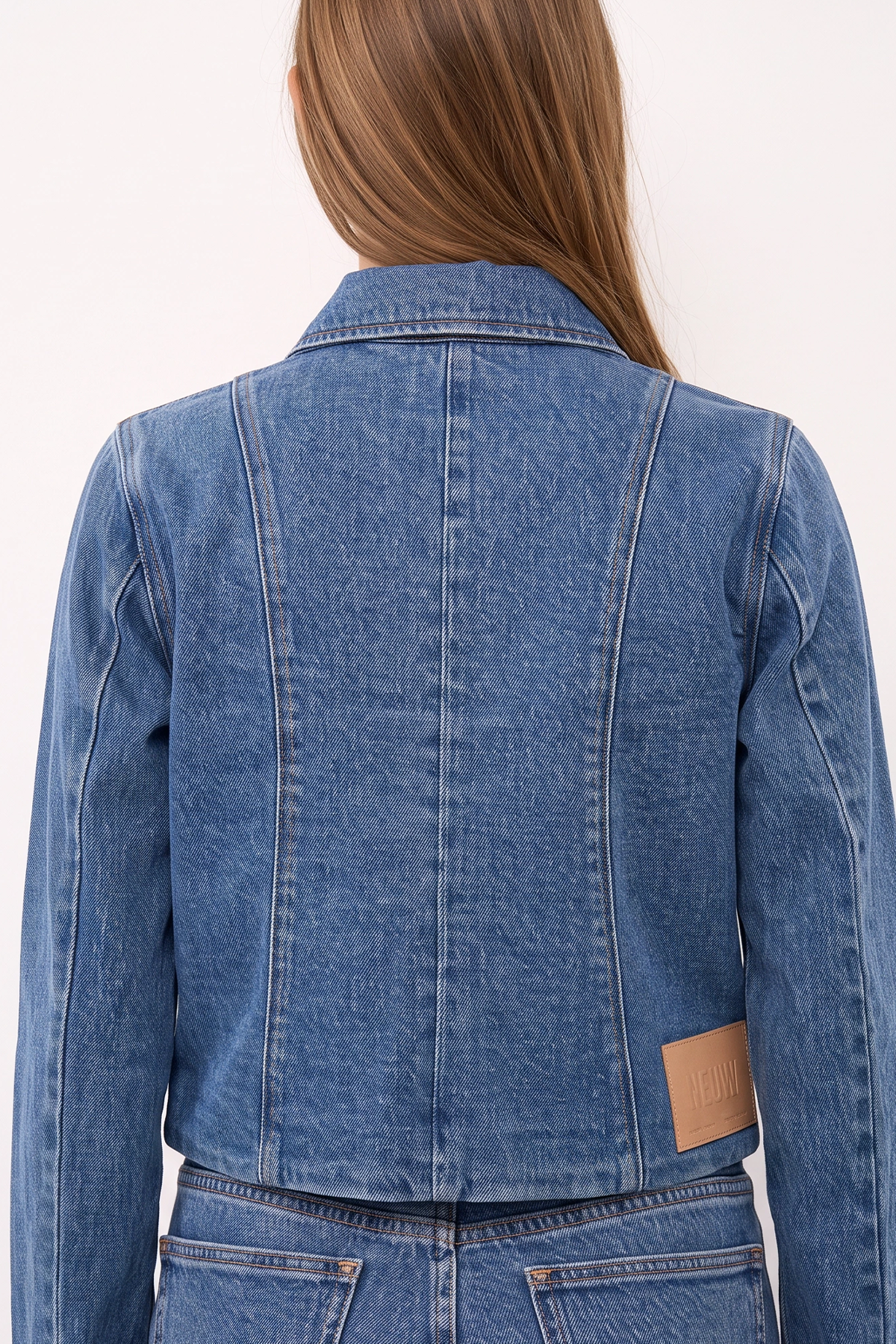 NEUW ג׳קט ג׳ינס DENIM JACKET VIVID INDIGO