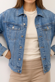 LEE ג׳קט ג׳ינס RELAXED RIDER JACKET