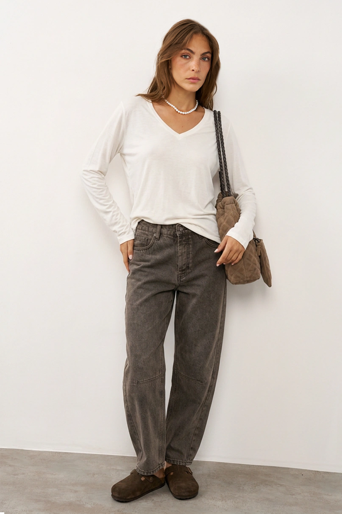 UTR ג׳ינס OPAL BROWN DENIM