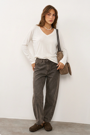UTR ג׳ינס OPAL BROWN DENIM