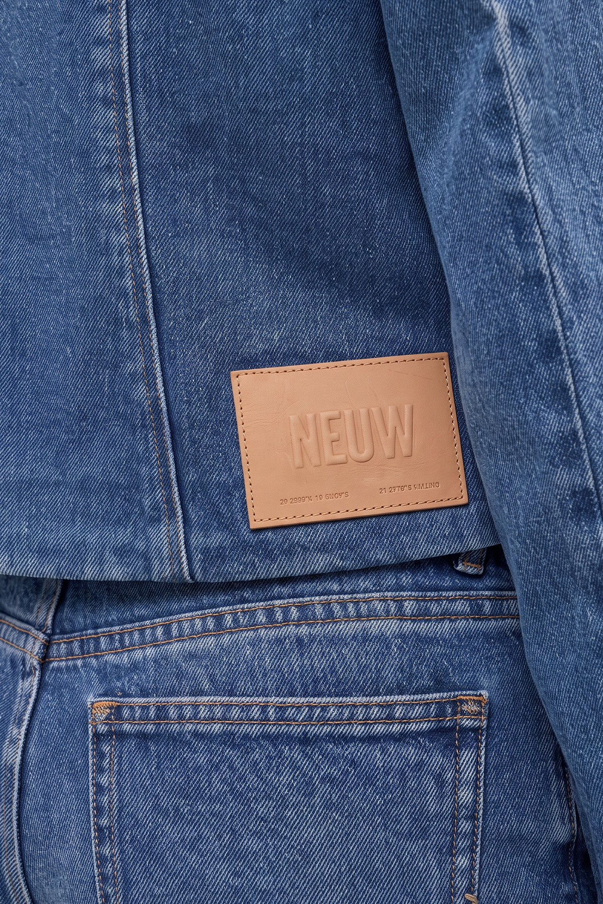 NEUW ג׳קט ג׳ינס DENIM JACKET VIVID INDIGO